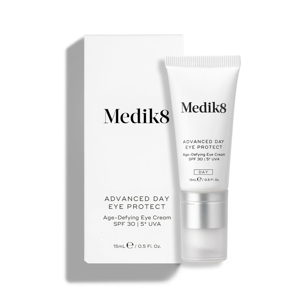„produkty Advanced Day Eye Protect umístěné před jakou krabičkou“